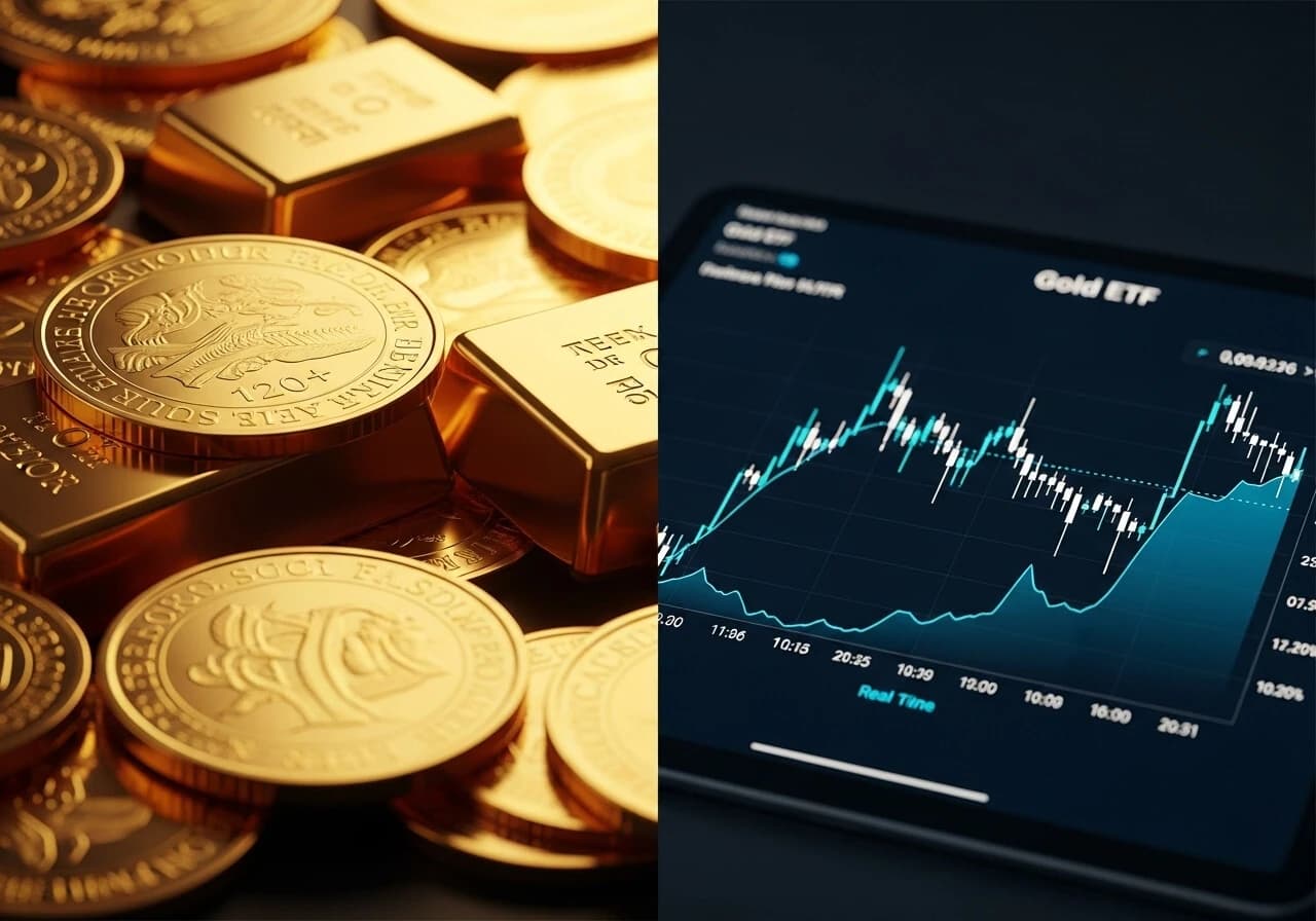 É Melhor Comprar Ouro Físico ou Ouro ETF: Qual Investimento Combina Melhor com Você?