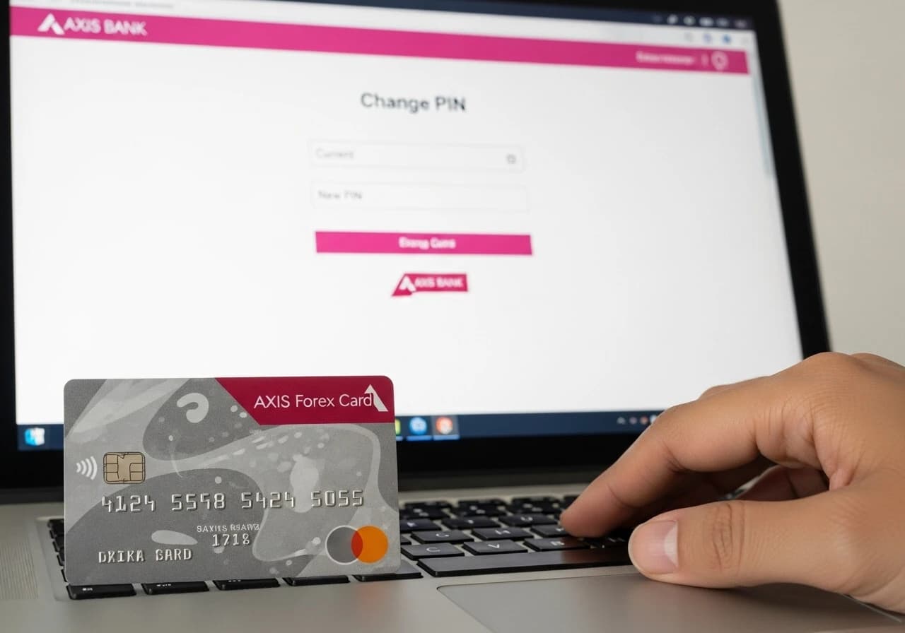 Como Alterar o PIN do Seu Cartão Forex do Axis Bank Online?