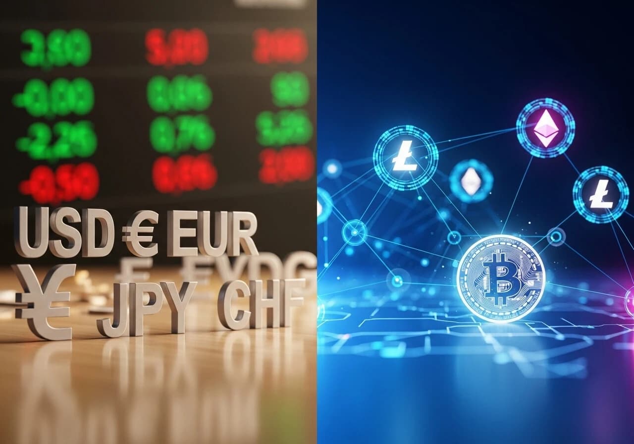 Qual é a Diferença Entre Negociação Forex e Negociação de Criptomoedas? Desvendando os Segredos de Dois Mercados Dinâmicos