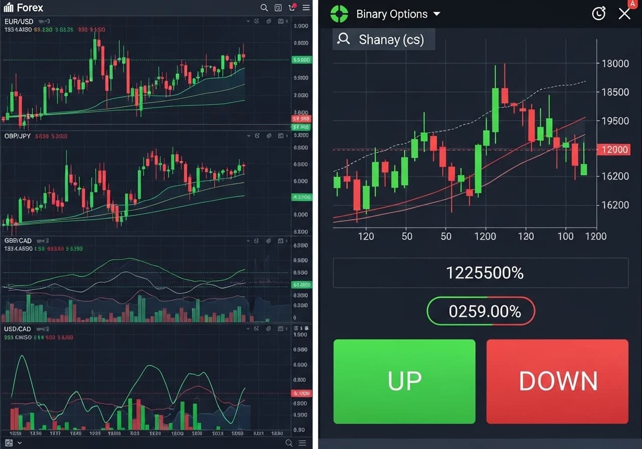 Qual é a Diferença Entre Forex e Negociação Binária? Descubra Qual é a Certa para Você!
