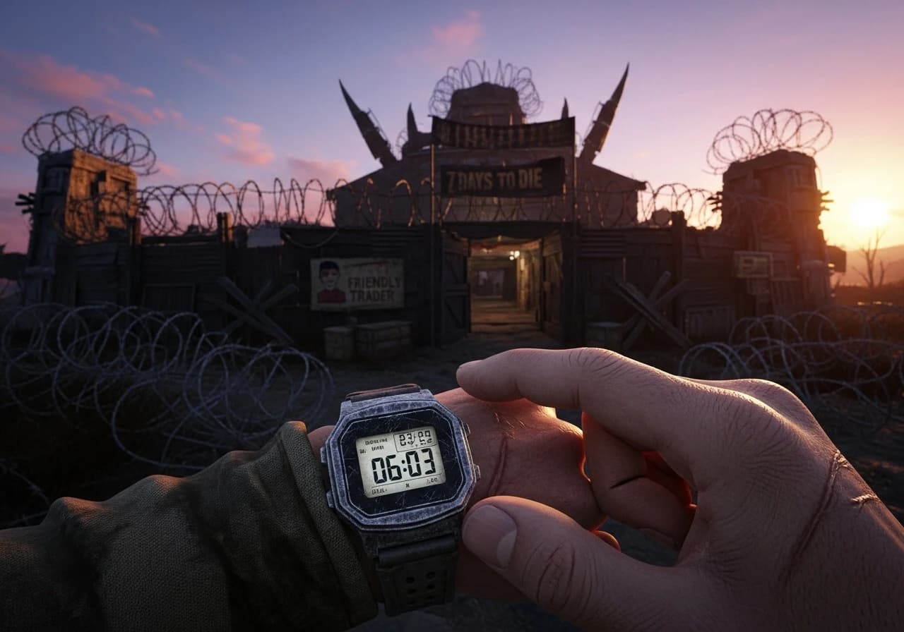 A Que Horas o Comerciante Abre em 7 Days to Die? Um Guia para Sobreviventes