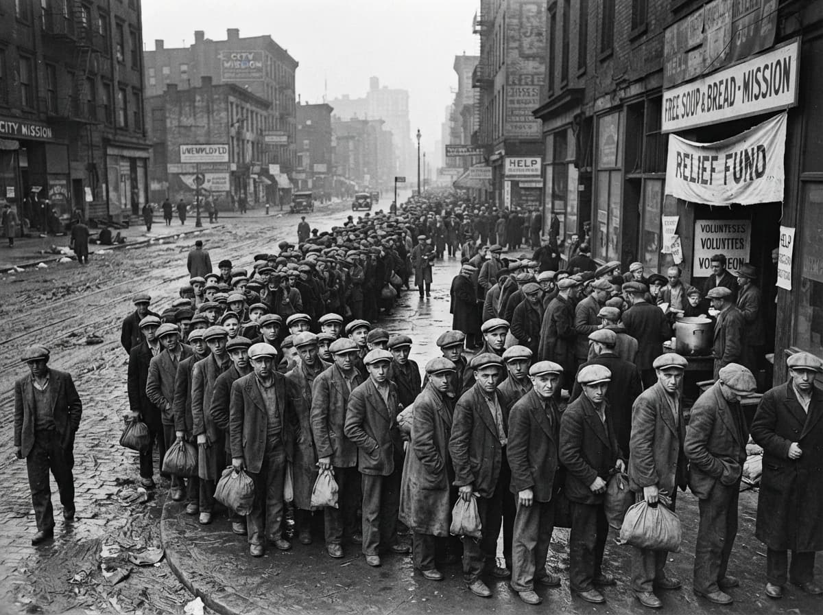 Como o Crash da Bolsa de Valores de 1929 Impactou a Sociedade? Desvendando as Consequências Econômicas e Sociais