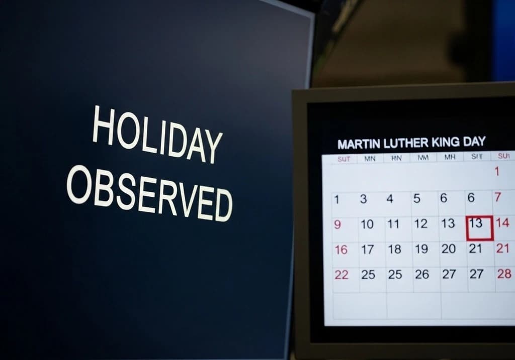 O Mercado de Ações Abre no Aniversário de Martin Luther King?