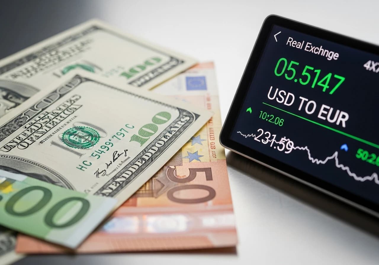 Qual é a Taxa de Câmbio de Dólares para Euros Hoje? Descubra o que Você Precisa Saber