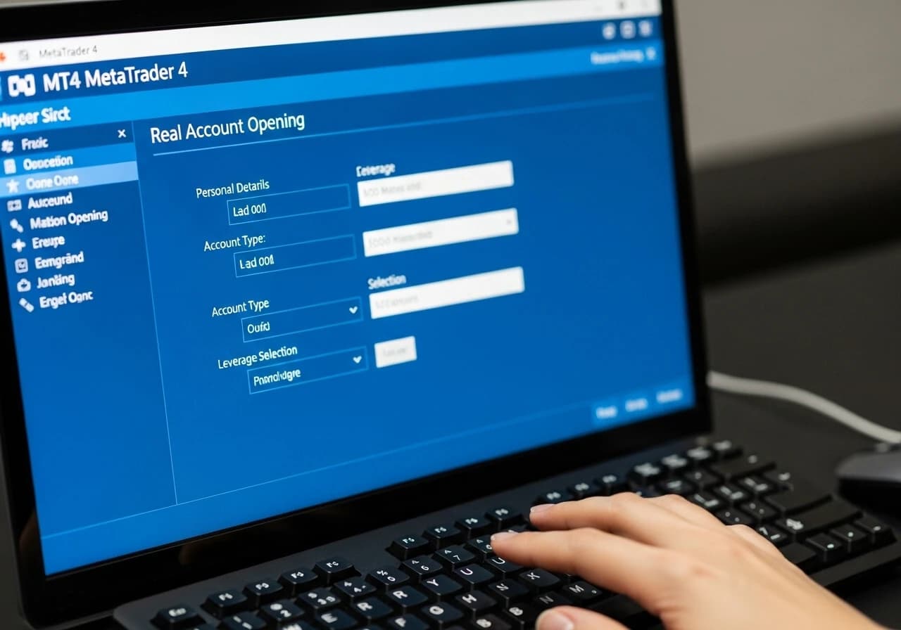 Como Abrir uma Conta Real de Forex no MetaTrader 4: Seu Guia Passo a Passo