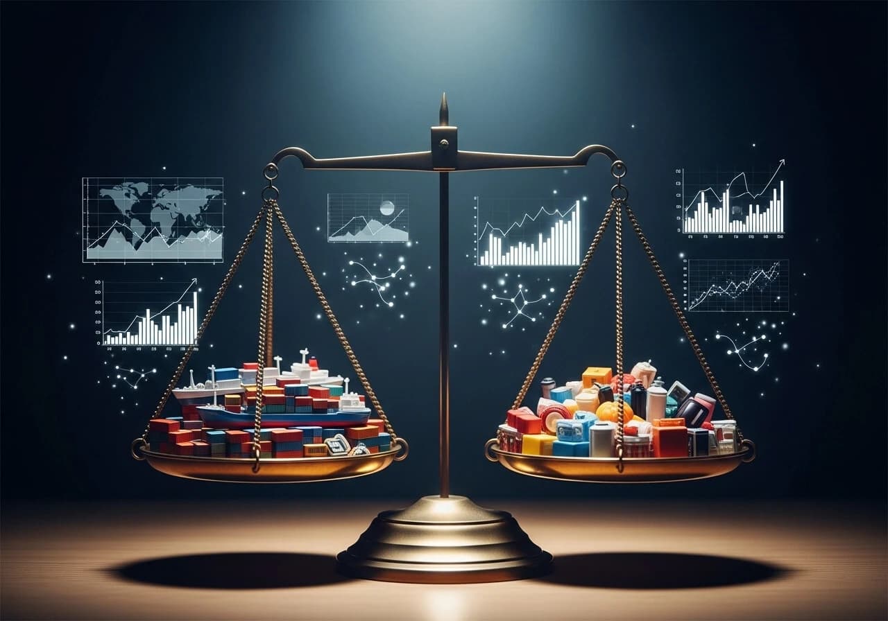 Como o Balanço Comercial Fornece Informações Chave para Países Comerciantes?