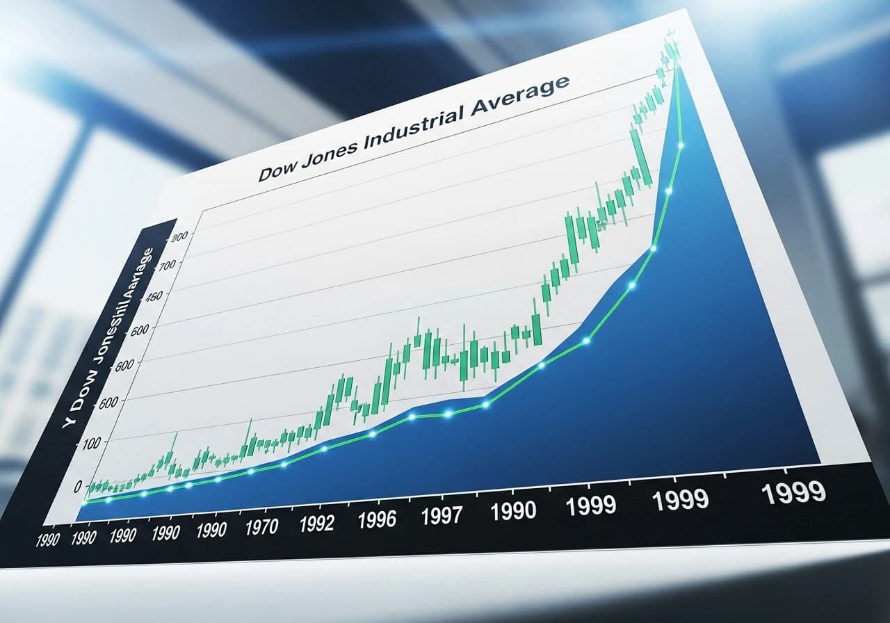 Qual Período de Tempo Contém o Mais Longo Mercado em Alta na História do Dow?