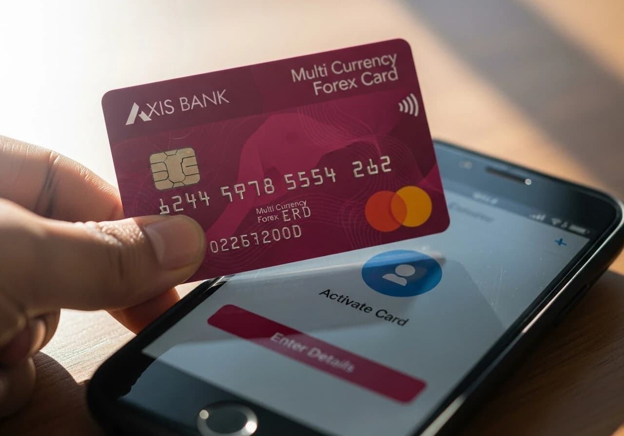 Como Ativar Seu Cartão Forex Multimoeda do Axis Bank Sem Esforço?