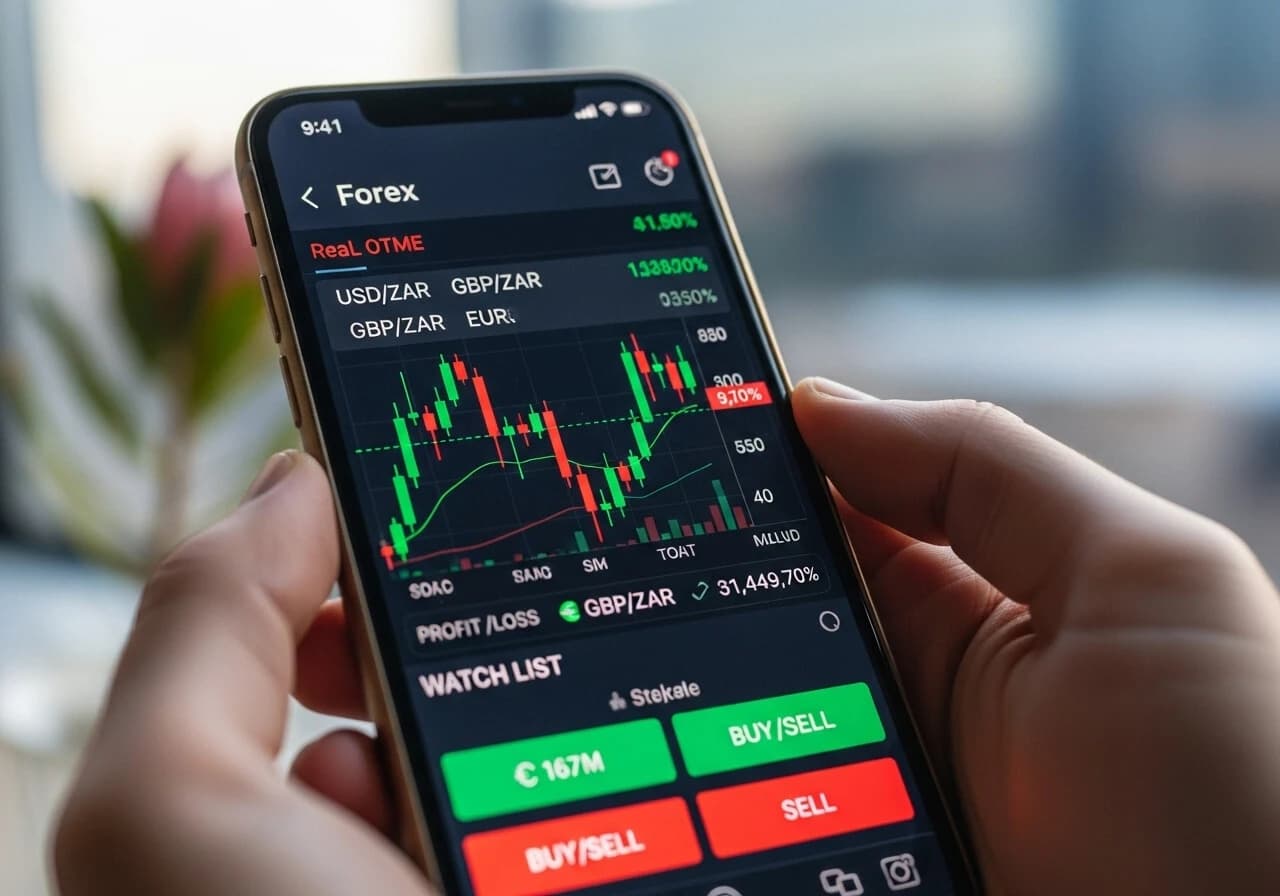 Qual é o Melhor Aplicativo de Trading Forex para Iniciantes na África do Sul?