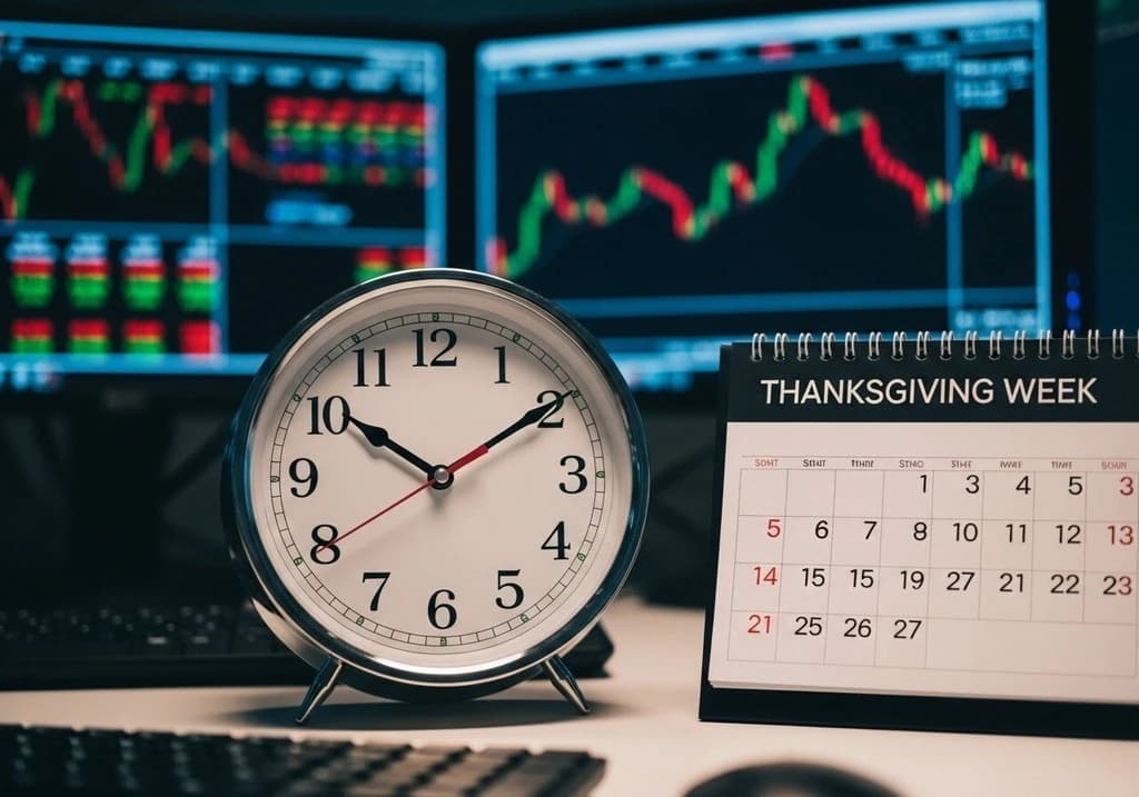 O Mercado de Ações Fecha Mais Cedo no Dia Antes do Dia de Ação de Graças? Aqui Está o Que Você Precisa Saber!